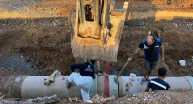 Bodrum Gölköy su isale hattı arızası giderildi