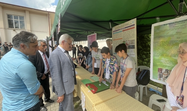 Bolu Teknoloji Festivali'nde öğrencilerin projeleri sergilendi