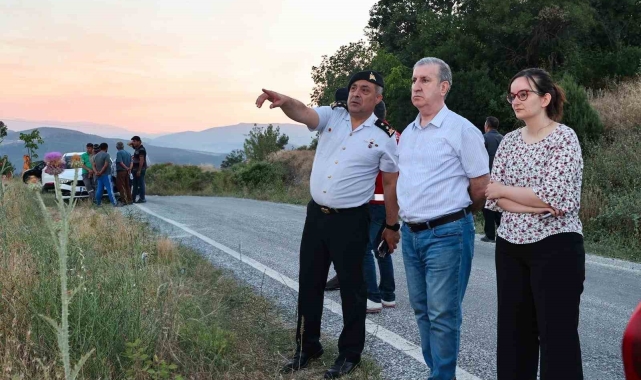 Bursa'daki orman yangını devam ediyor