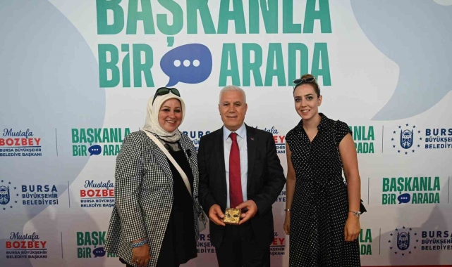 Bursalılar, Başkan Bozbey ile buluştu