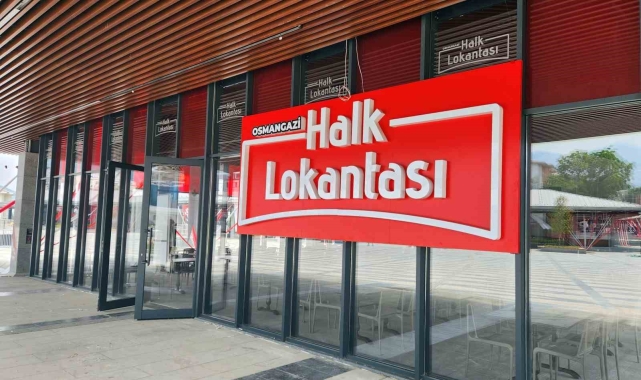 Bursa'nın ilk halk lokantası açılıyor