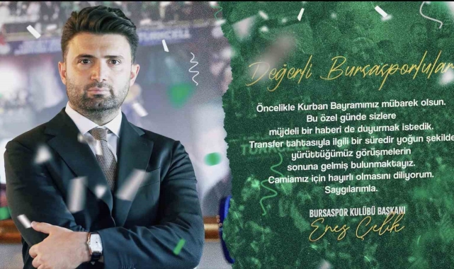 Bursaspor'da transfer tahtası açıldı