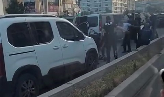 Büyükçekmece'de film gibi hırsız polis kovalamacası kamerada
