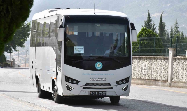 Büyükşehirden mezarlıklara ücretsiz ulaşım hizmeti