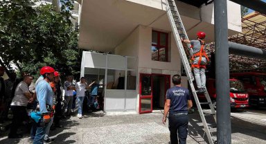 Büyükşehirin ekiplerine yüksekte çalışma eğitimi