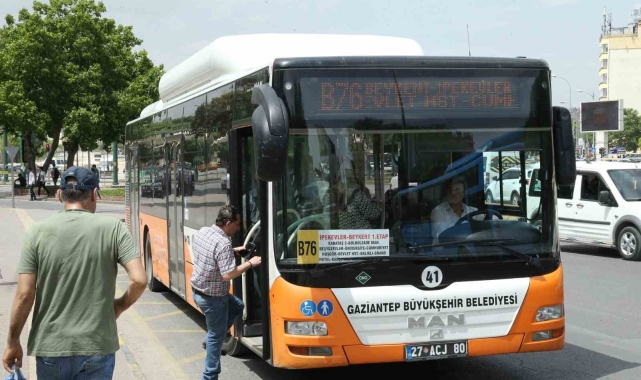 Büyükşehir'in ulaşım hizmetleri bayram dolayısıyla 5 gün boyunca ücretsiz