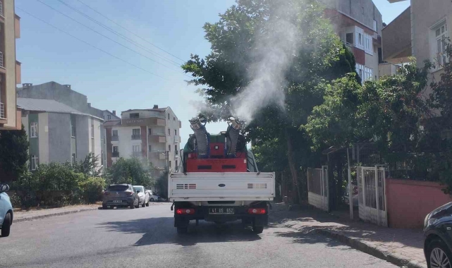 Çayırova'da vektörle mücadele sürüyor