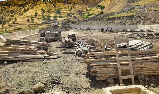 Çermik'te hayvan satış ve kesim alanı inşa ediliyor