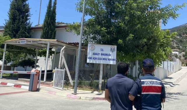 Cezaevine ziyarete gelince yakalandı