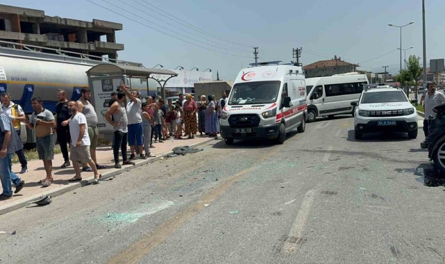 Cip ile toplu taşıma aracı çarpıştı: 7 yaralı