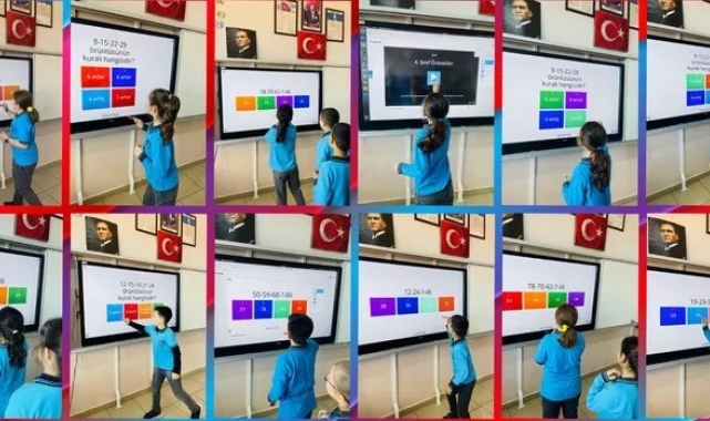 Çocuklar oynayarak öğreniyor