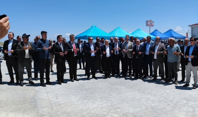 Çorum'da 30 bin tonluk lisanslı depo törenle açıldı