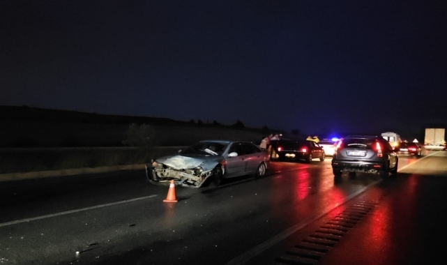 Çorum'da trafik kazasında 4 kişi yaralandı