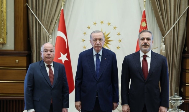 Cumhurbaşkanı Erdoğan, Brezilya Dışişleri Bakanı Vieira'yı kabul etti