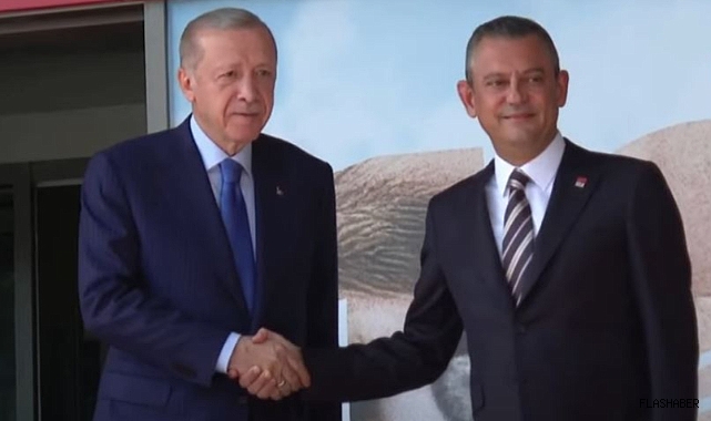 CUMHURBAŞKANI ERDOĞAN, CHP GENEL MERKEZİ'NDE!