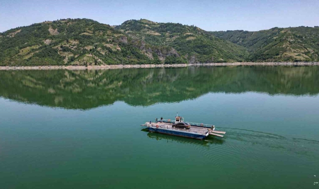 Denize kıyısı olmayan Tokat'ta feribota binip Ordu'da iniyorlar