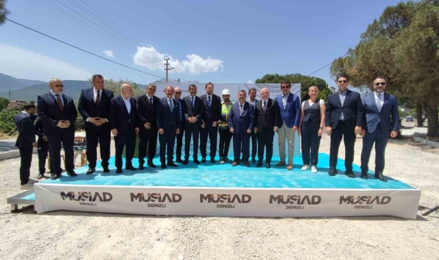 Denizli MÜSİAD Bilim Merkezi ve Hizmet Binasının temeli törenle atıldı