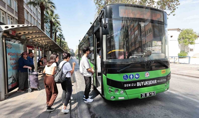 Denizli'de YKS'ye girecek öğrencilere ulaşım ücretsiz