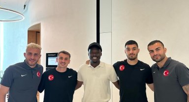 Derrick Köhn'den A Milli Takım kampına ziyaret