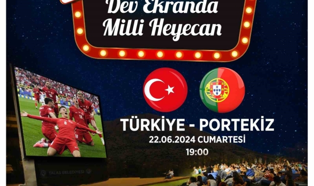 Dev maçlar dev ekranda