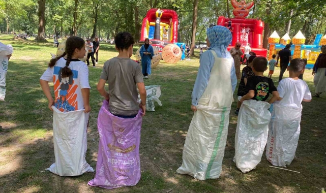 Devlet koruması altındaki çocuklar unutulmaz bir gün yaşadı