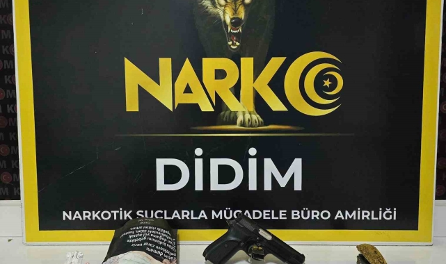 Didim'de uyuşturucu operasyonu