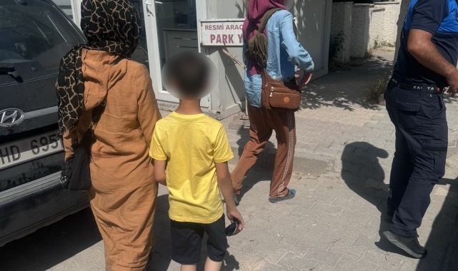 Dilenci operasyonunda 3 şahsa işlem yapıldı