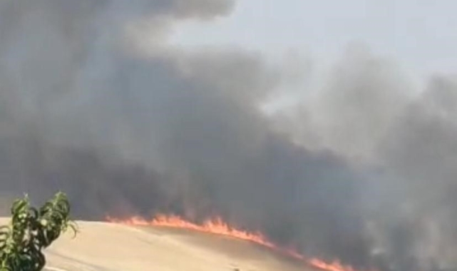 Diyarbakır'da bir mahallede başlayan yangın, başka mahallede söndürüldü