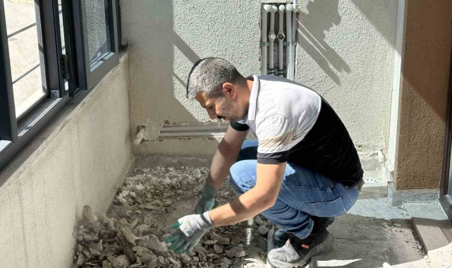 Doğal gazın verilmediği Yüksekova'da tesisat çalışması devam ediyor