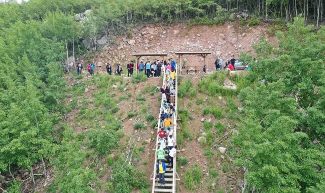 Doğaseverlerin gözde mekanı Ortaseki Ormanları