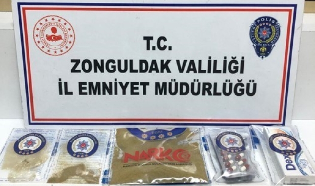 "Dur" ihtarına uymayan araçtan uyuşturucu çıktı