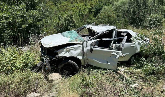 Dursunbey-Kütahya yolunda kaza: 2 ölü