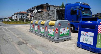 Düzce'de çöpler 70 noktada kaynağında ayrıştırılıyor