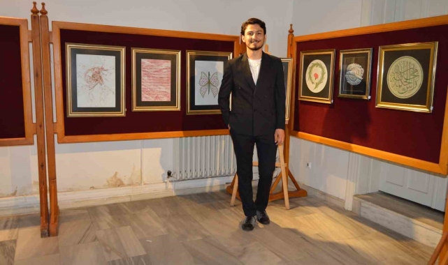 Ebru Sanatçısı Yücel Edis'ten muhteşem ebru sergisi