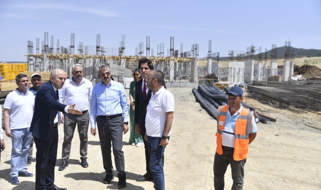 Edirne Valisi Yunus Sezer, Keşan'da yatırımları inceledi