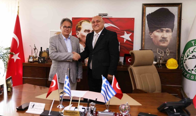 Ege'nin iki yakasından kardeşkentlik protokolü