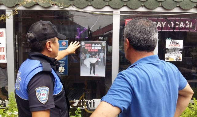 Eğlence amaçlı ateş edilmesini engellemek amacıyla bilgilendirme yapıldı