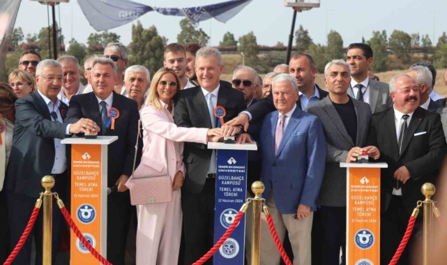 Ekonomi Üniversitesi Güzelbahçe Kampüsü'nün temeli atıldı