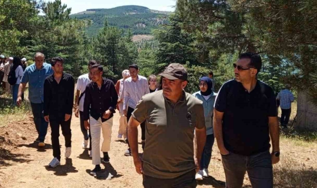Elazığ'da doğa yürüyüşü düzenlendi