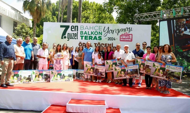 'En Güzel Bahçe, Balkon ve Teras Yarışması' ödülleri sahiplerini buldu