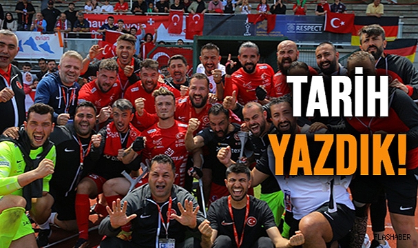 ENGELSİZ KAHRAMANLAR AVRUPA ŞAMPİYONU!