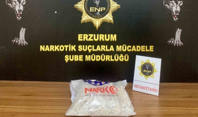 Erzurum polisinden uyuşturucu operasyonu