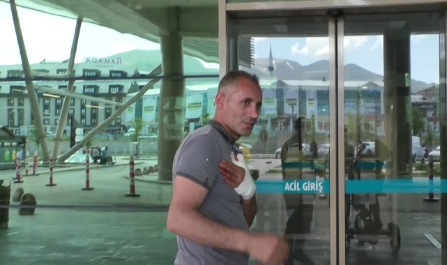 Erzurum'da acemi kasaplar hastanelere koştu