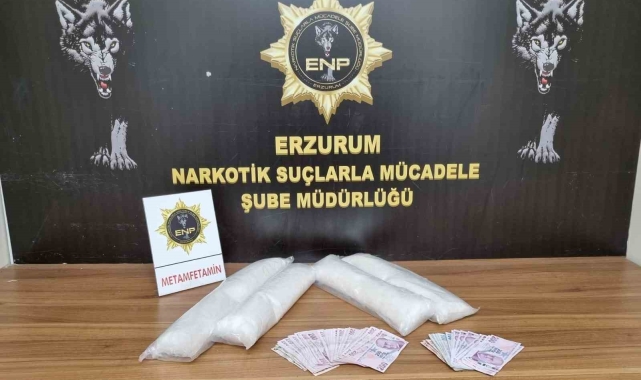 Erzurum'da uyuşturucu operasyonu