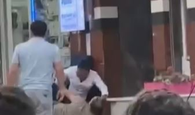 Esnafı vuran saldırganı üzerine atlayan vatandaş etkisiz hale getirdi