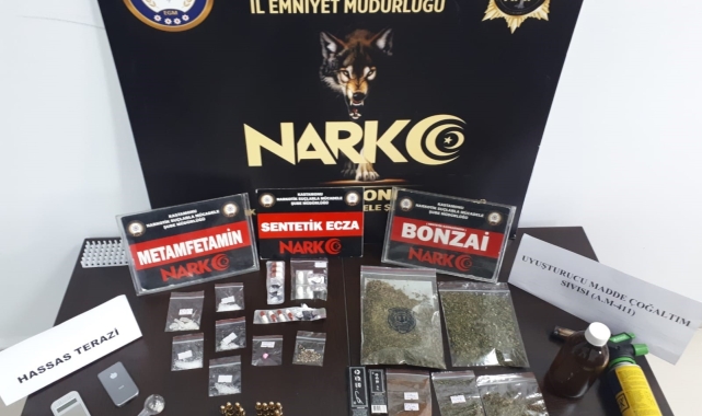 Evinde uyuşturucuyla yakalanan şahıs tutuklandı