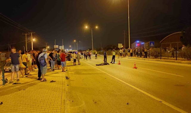 Fethiye'de motosikletle araba çarpıştı: 1 ölü, 2 yaralı