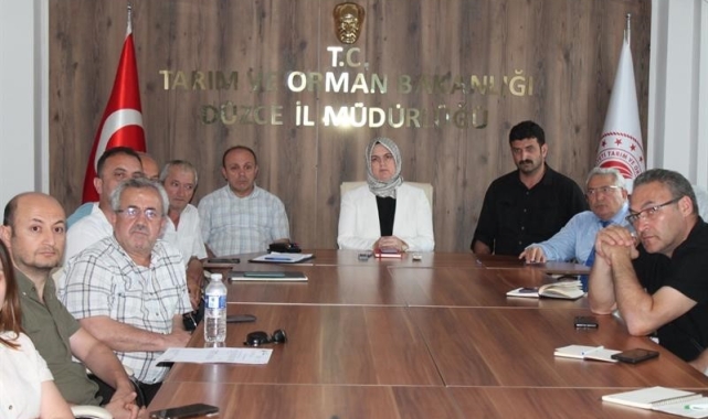 Fındık rekolte tespit komisyonu toplandı