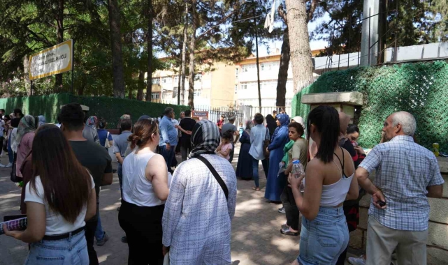 Gaziantep'te YKS heyecanı başladı