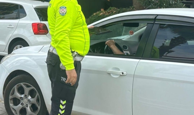 Gazipaşa'da kural ihlali yapan sürücülere 17 bin TL ceza